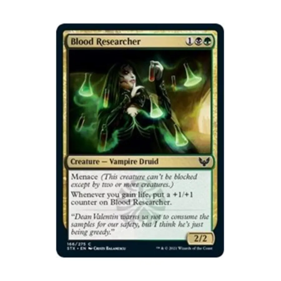 CCG Исследователь крови (К), MTG - Strixhaven - School of Mages
CCG Исследователь крови (К), MTG - Strixhaven - School of Mages