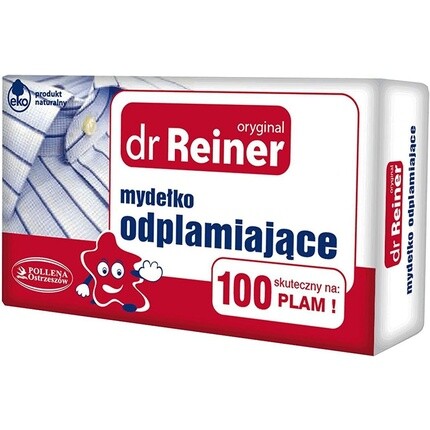 Мыло для удаления пятен Dr. Reiner - 100 Пятен - Чай, Кофе, Вино, Масло - 100г Dr Reiner
Мыло для удаления пятен Dr. Reiner - 100 Пятен - Чай, Кофе, Вино, Масло - 100г Dr Reiner