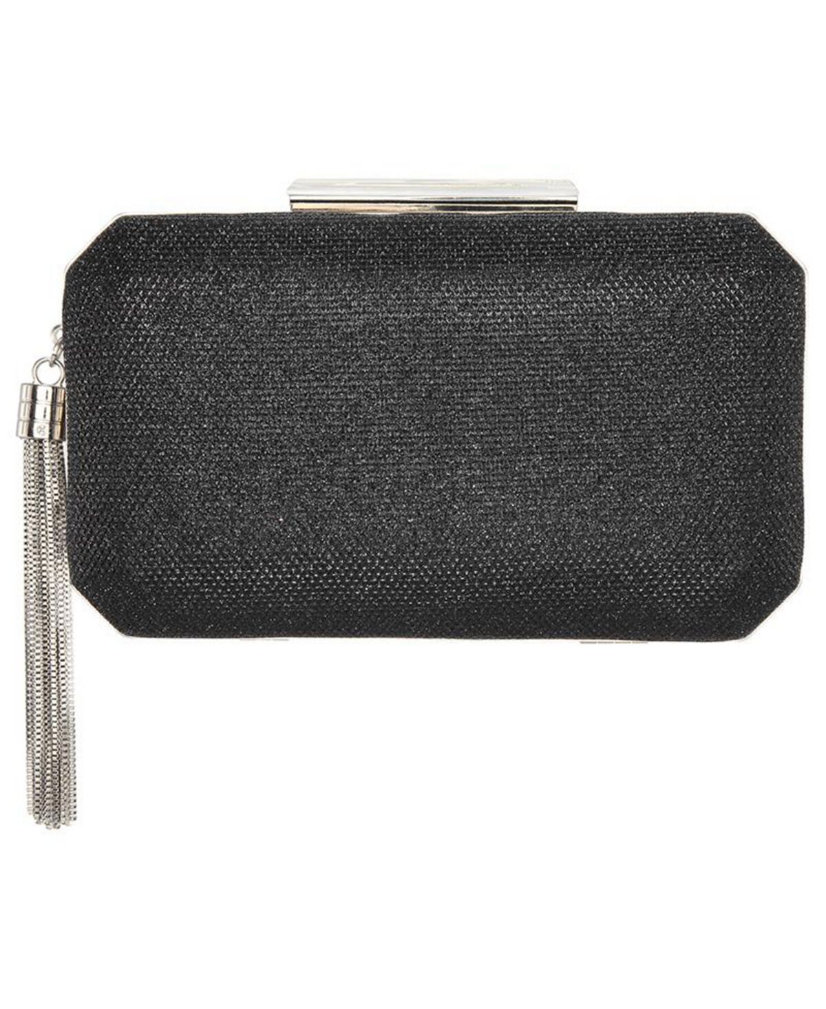 Женская сумка-минодьер с геометрическим рисунком и кисточкой Nina, черный
Женская сумка-минодьер с геометрическим рисунком и кисточкой Nina, черный