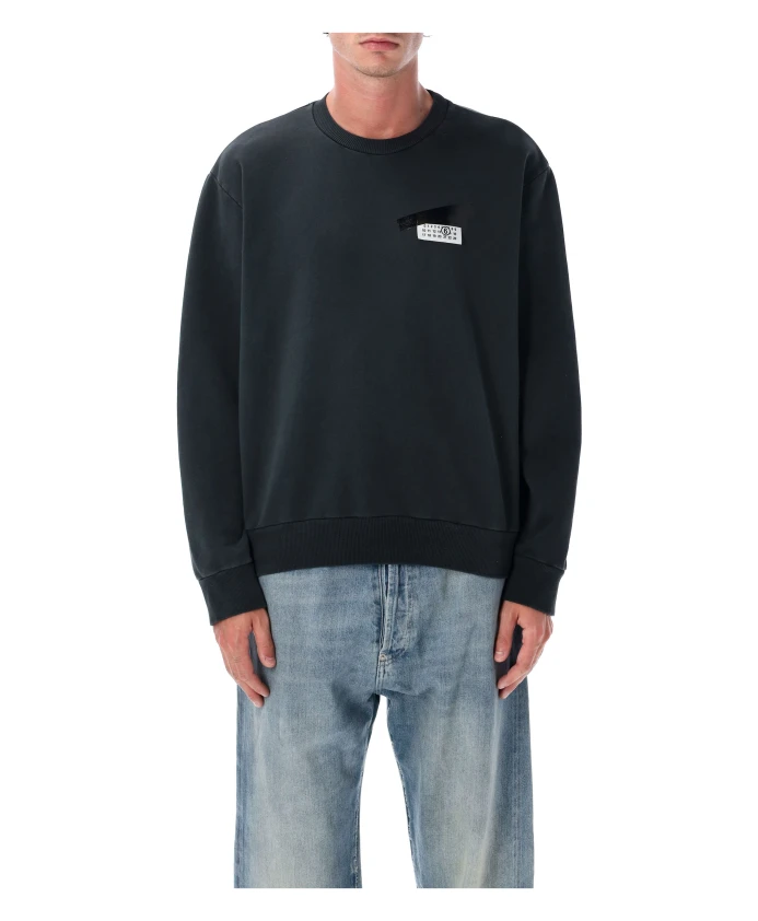 Черный вязаный свитер-толстовка осень-зима 2025 Mm6 Maison Margiela, черный
Черный вязаный свитер-толстовка осень-зима 2025 Mm6 Maison Margiela, черный