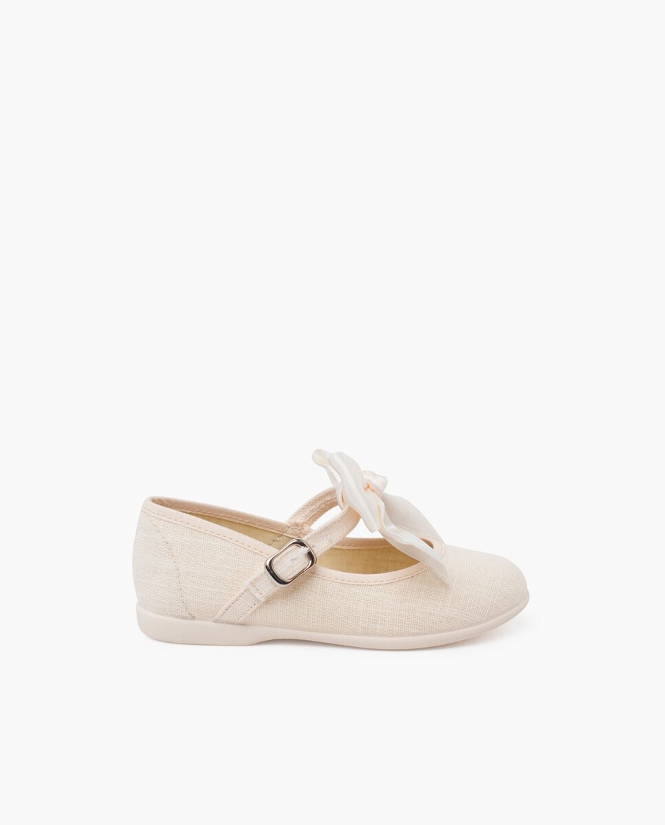 Туфли Мэри Джейн для девочек в льняном платье с атласным бантом Pisamonas, бежевый
Туфли Мэри Джейн для девочек в льняном платье с атласным бантом Pisamonas, бежевый