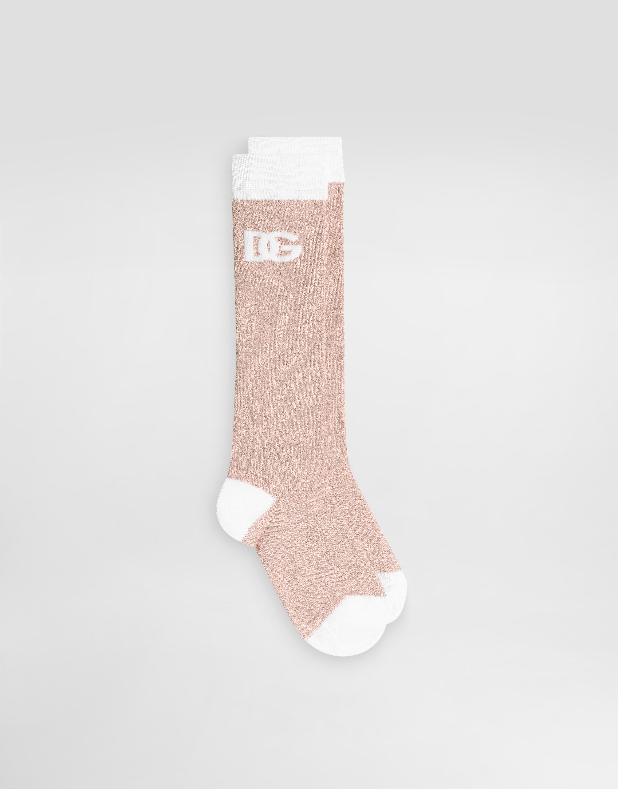 Вязаные носки с логотипом dg Dolce & Gabbana, розовый
Вязаные носки с логотипом dg Dolce & Gabbana, розовый