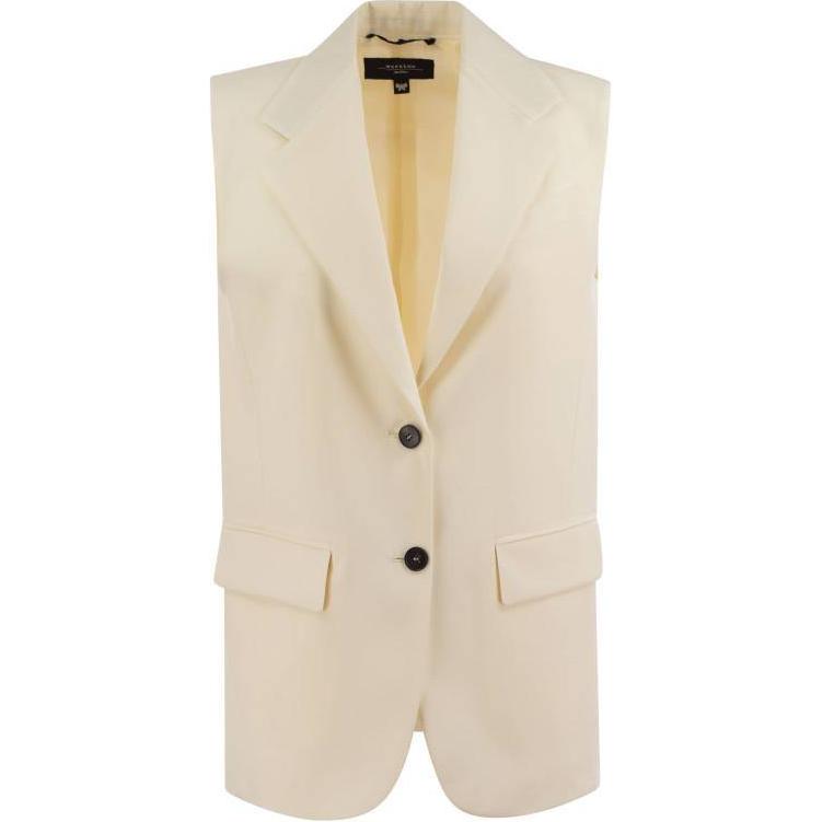 WEEKEND MaxMara Макс Мара безрукавка однобортная жилет Weekend, Beige
WEEKEND MaxMara Макс Мара безрукавка однобортная жилет Weekend, Beige