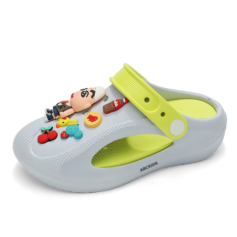 Детские тапочки с низким верхом, устойчивые к истиранию, легкие, амортизирующие, нескользящие ABC KIDS, серый/зеленый
Детские тапочки с низким верхом, устойчивые к истиранию, легкие, амортизирующие, нескользящие ABC KIDS, серый/зеленый