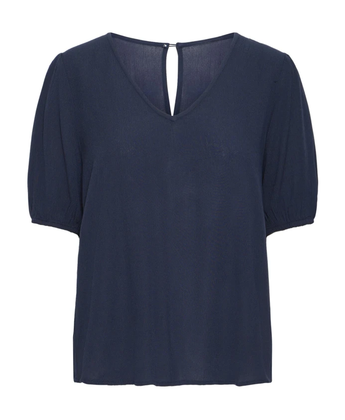 Блузка с V-образным вырезом "Полное затмение" Ichi, синий
Блузка с V-образным вырезом "Полное затмение" Ichi, синий