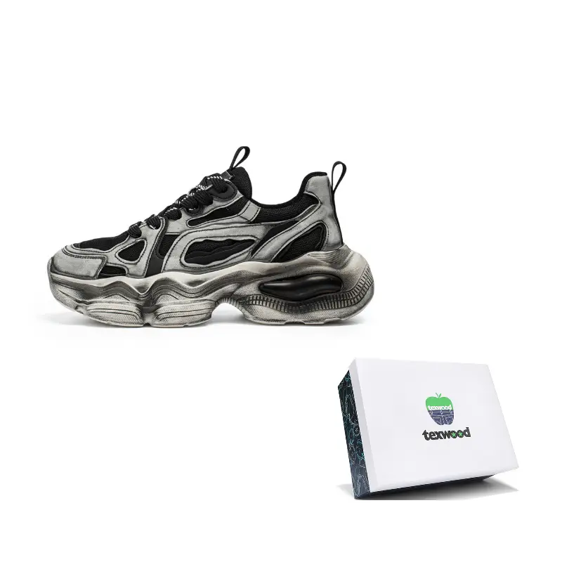 TEXWOOD Мужские массивные кроссовки Low Top Black, цвет Black
TEXWOOD Мужские массивные кроссовки Low Top Black, цвет Black