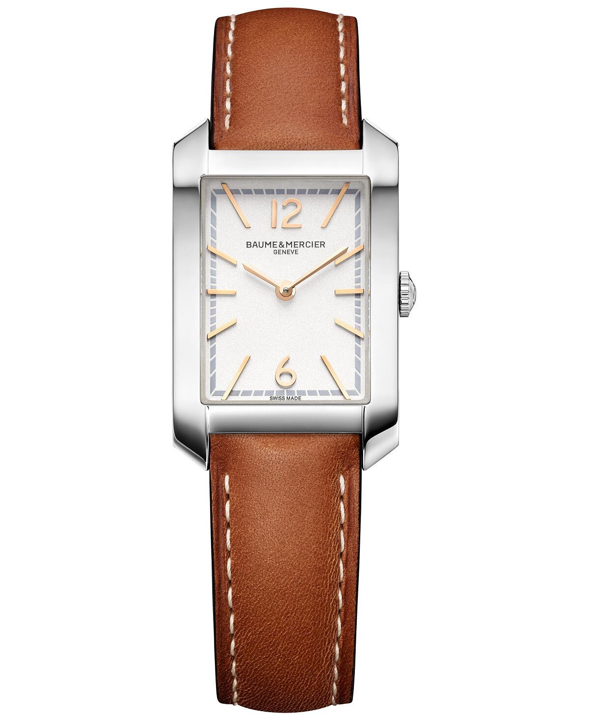 Женские швейцарские часы Hampton с коричневым кожаным ремешком 22x35 мм Baume & Mercier
Женские швейцарские часы Hampton с коричневым кожаным ремешком 22x35 мм Baume & Mercier