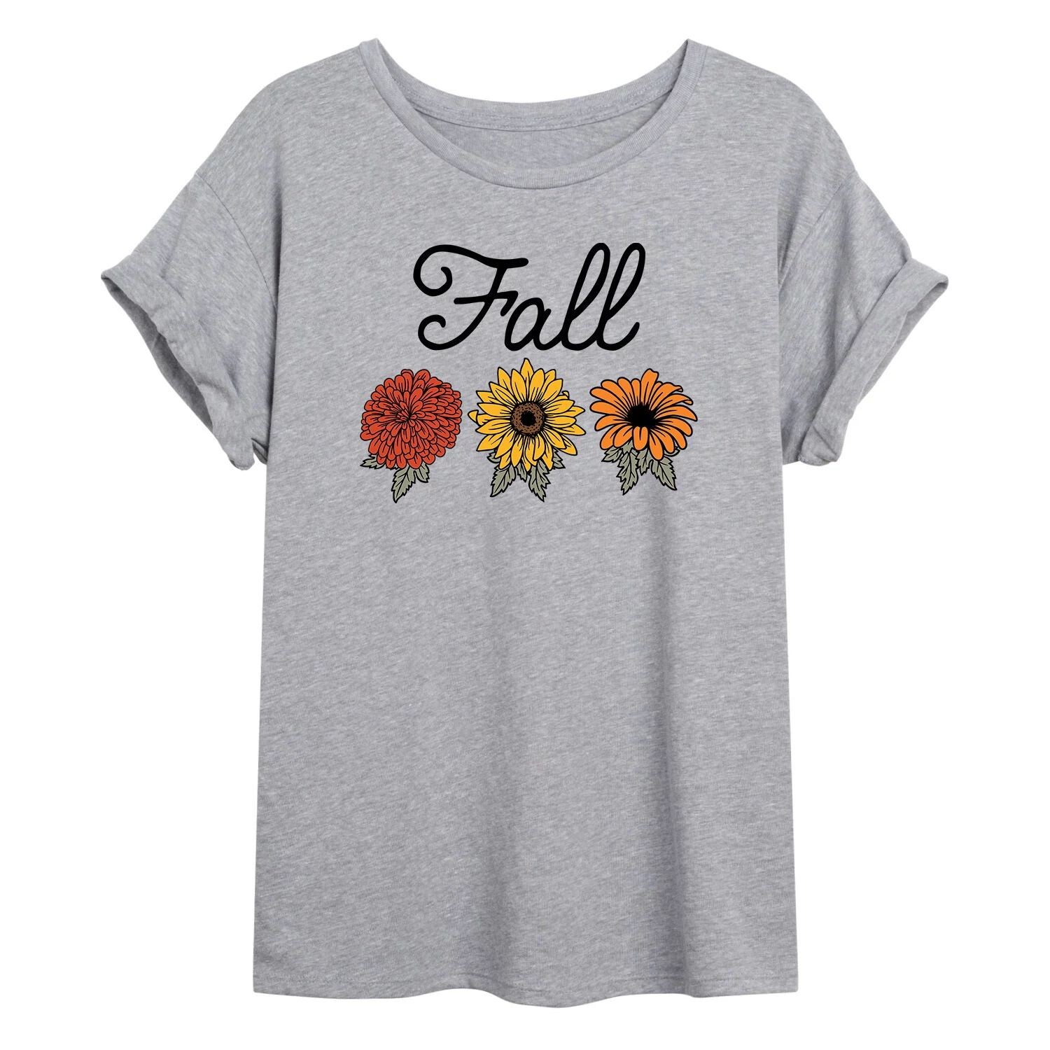 Детская футболка оверсайз с рисунком Fall Flowers Licensed Character
Детская футболка оверсайз с рисунком Fall Flowers Licensed Character