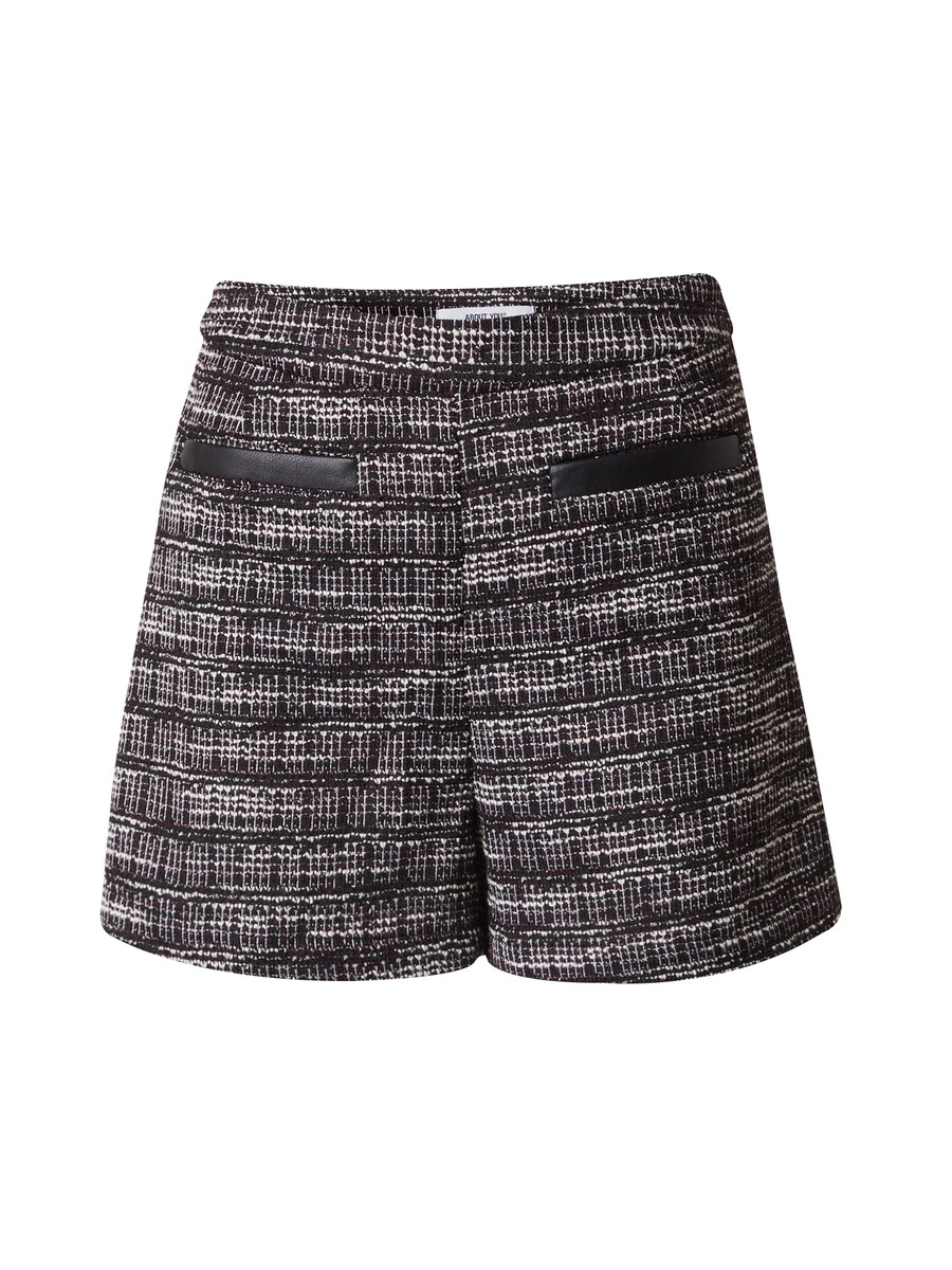 Обычные брюки ABOUT YOU Joanna, черный/белый
Обычные брюки ABOUT YOU Joanna, черный/белый