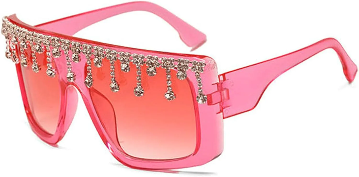 Солнцезащитные очки Helena Oversized Shield Sport с кристаллами для женщин и мужчин, с плоской верхней частью, цельные, с бриллиантами, для вечеринок, Red
Солнцезащитные очки Helena Oversized Shield Sport с кристаллами для женщин и мужчин, с плоской верхней частью, цельные, с бриллиантами, для вечеринок, Red