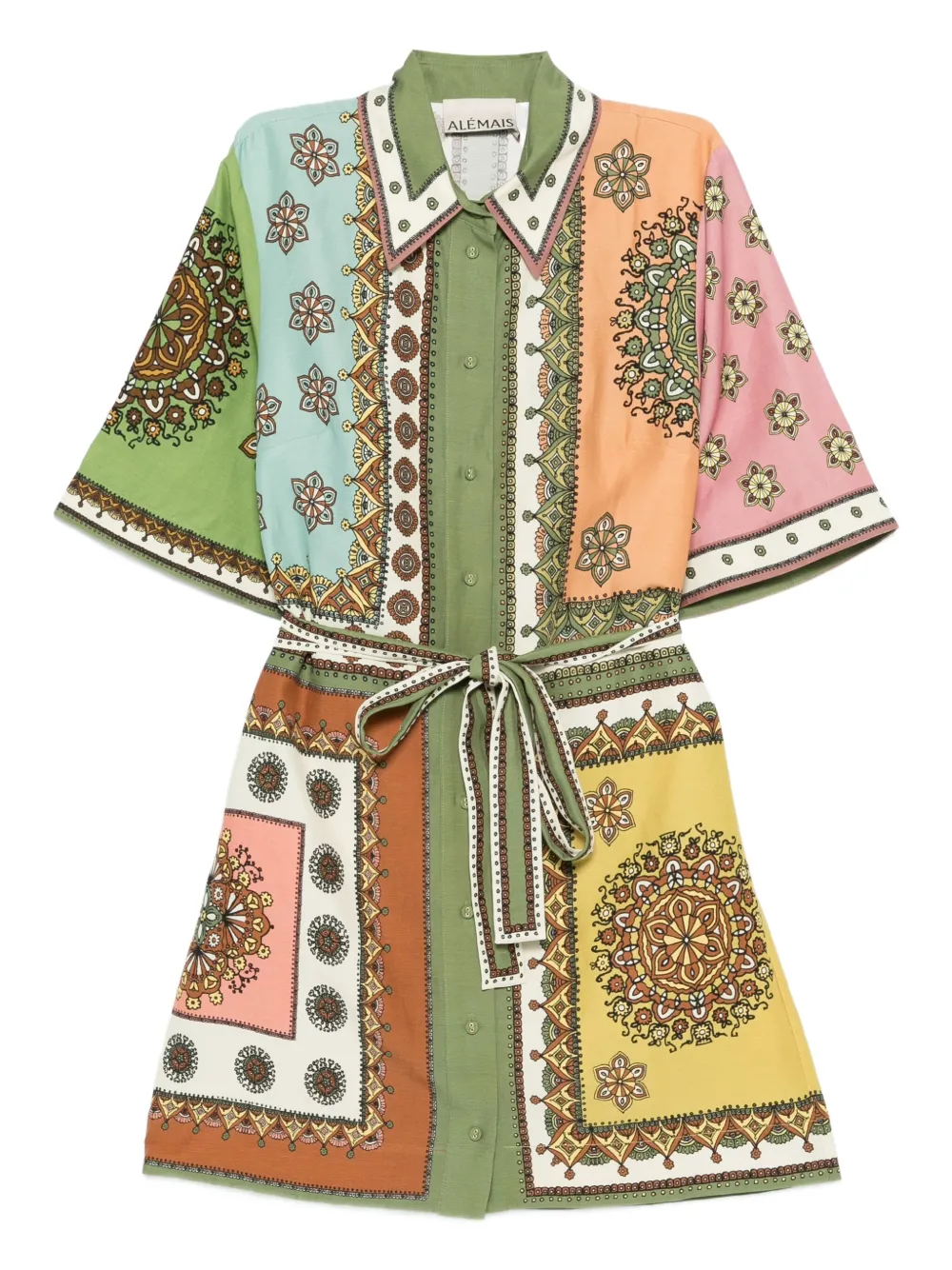 Платье мини Contina с принтом Alemais, зеленый
Платье мини Contina с принтом Alemais, зеленый