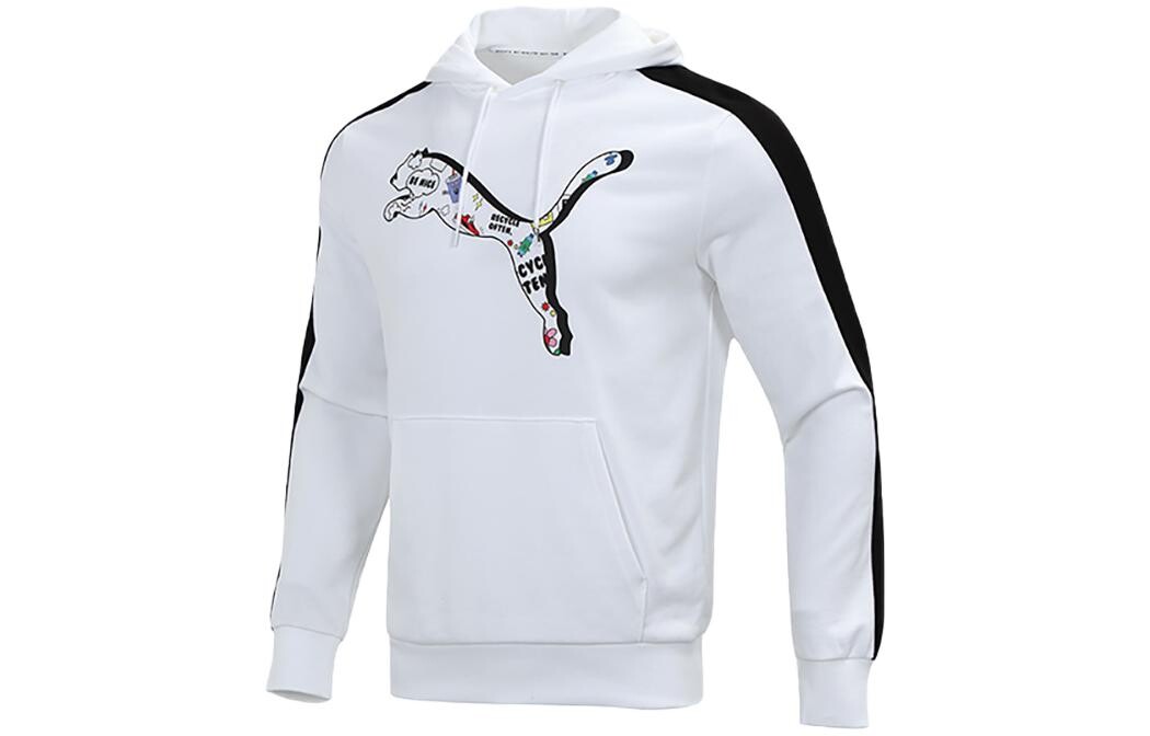 Толстовка унисекс белая Puma, белый
Толстовка унисекс белая Puma, белый