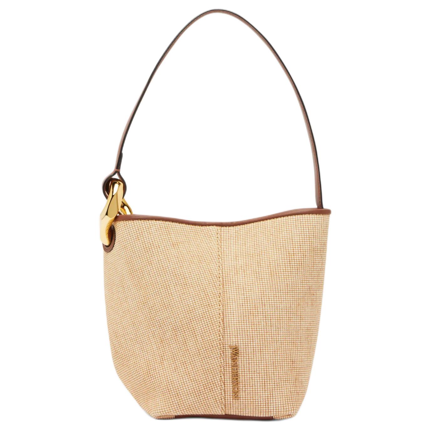 JW Anderson Маленькая угловая сумка-ведро через плечо
JW Anderson Маленькая угловая сумка-ведро через плечо