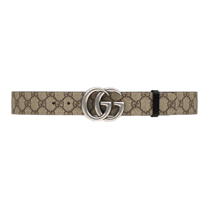 GUCCI Реверсивный ремень с пряжкой Gg Marmont, Black/Brown
GUCCI Реверсивный ремень с пряжкой Gg Marmont, Black/Brown