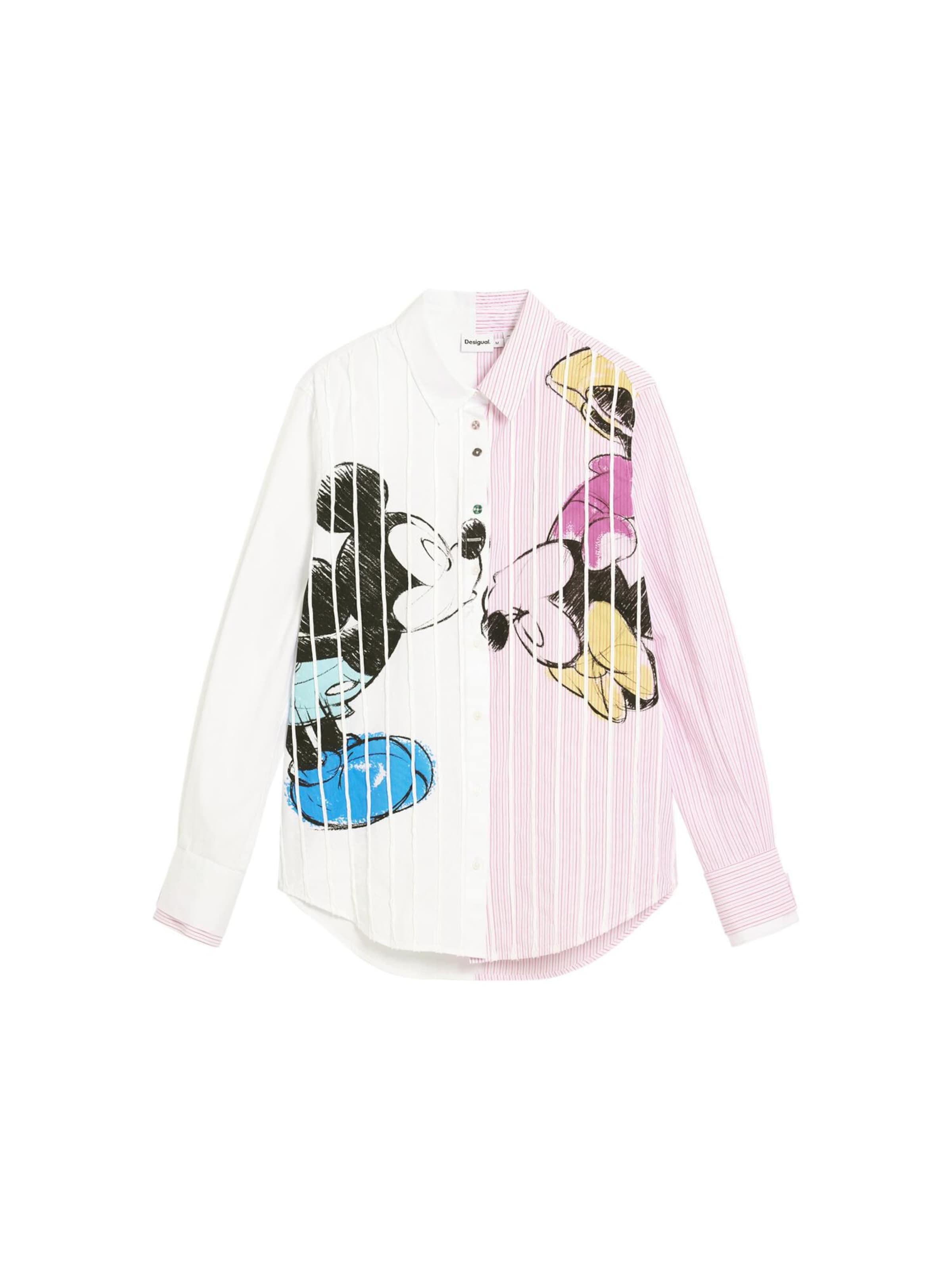 Desigual Рубашка 'Mickey and Minnie Mouse' в розовом и белом цветах
Desigual Рубашка 'Mickey and Minnie Mouse' в розовом и белом цветах