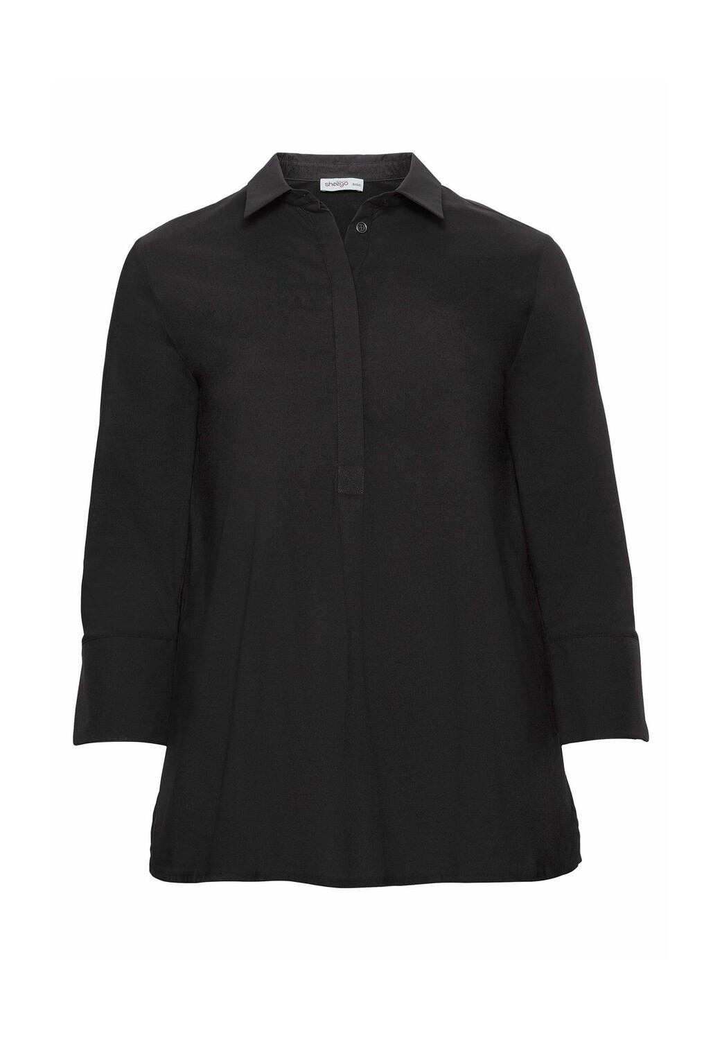 Туника легкого А-силуэта sheego, черный
Туника легкого А-силуэта sheego, черный