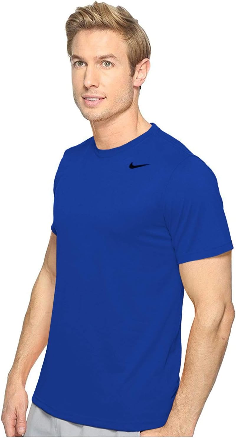 Мужская тренировочная футболка Nike Dri-Fit с коротким рукавом, Game Royal/Black/Black
Мужская тренировочная футболка Nike Dri-Fit с коротким рукавом, Game Royal/Black/Black