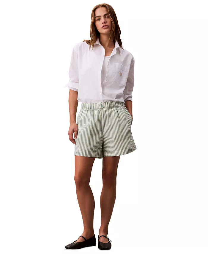 Женские боксеры из хлопкового поплина Calvin Klein Jeans, коричневый/бежевый
Женские боксеры из хлопкового поплина Calvin Klein Jeans, коричневый/бежевый