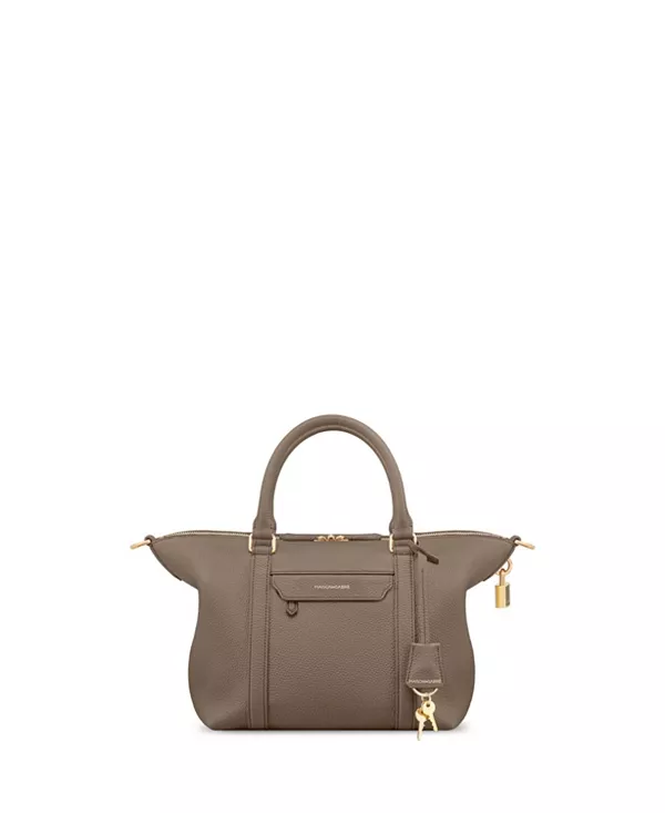 Небольшая кожаная дорожная сумка Maison De Sabré, бежевый
Небольшая кожаная дорожная сумка Maison De Sabré, бежевый