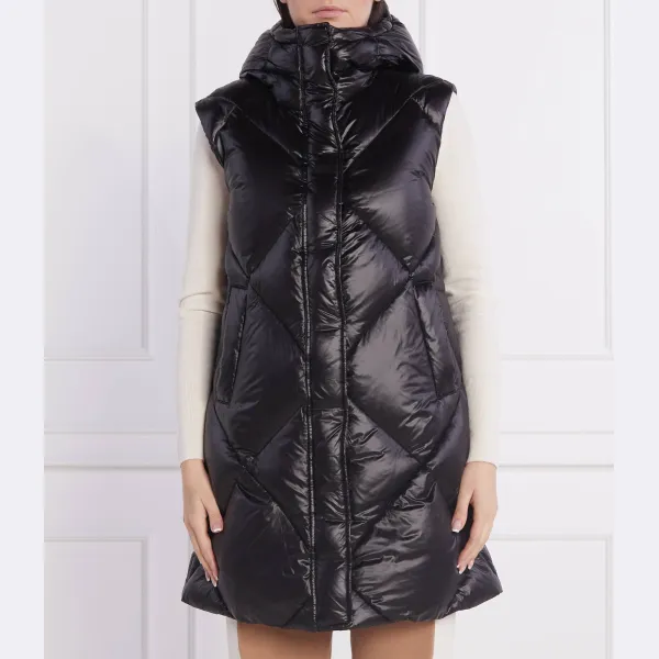 Пуховик дикси без рукавов стандартного кроя Hetrego, черный
Пуховик дикси без рукавов стандартного кроя Hetrego, черный