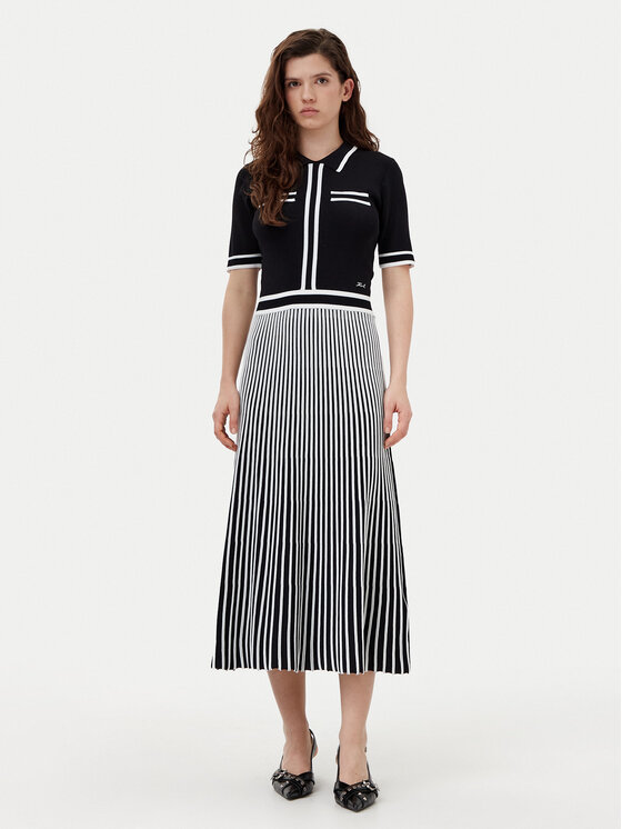 Трикотажное платье обычного кроя A1W13026 Karl Lagerfeld, черный
Трикотажное платье обычного кроя A1W13026 Karl Lagerfeld, черный