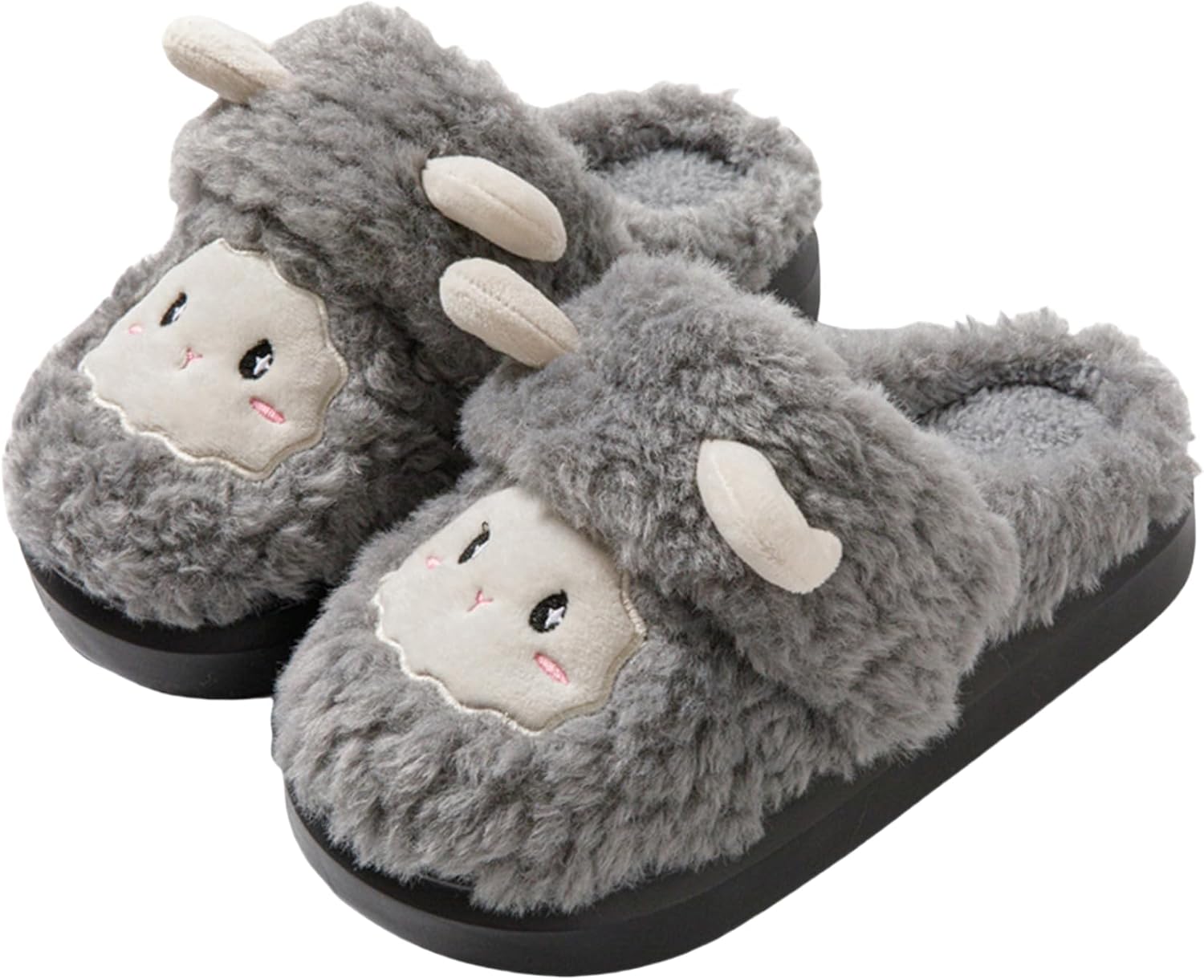 JUTONGCHANG Милые маленькие тапочки в виде козлят, мужские и женские домашние теплые тапочки, зимние тапочки, женские домашние тапочки, креативные тапочки для родителей и детей, серый
JUTONGCHANG Милые маленькие тапочки в виде козлят, мужские и женские домашние теплые тапочки, зимние тапочки, женские домашние тапочки, креативные тапочки для родителей и детей, серый