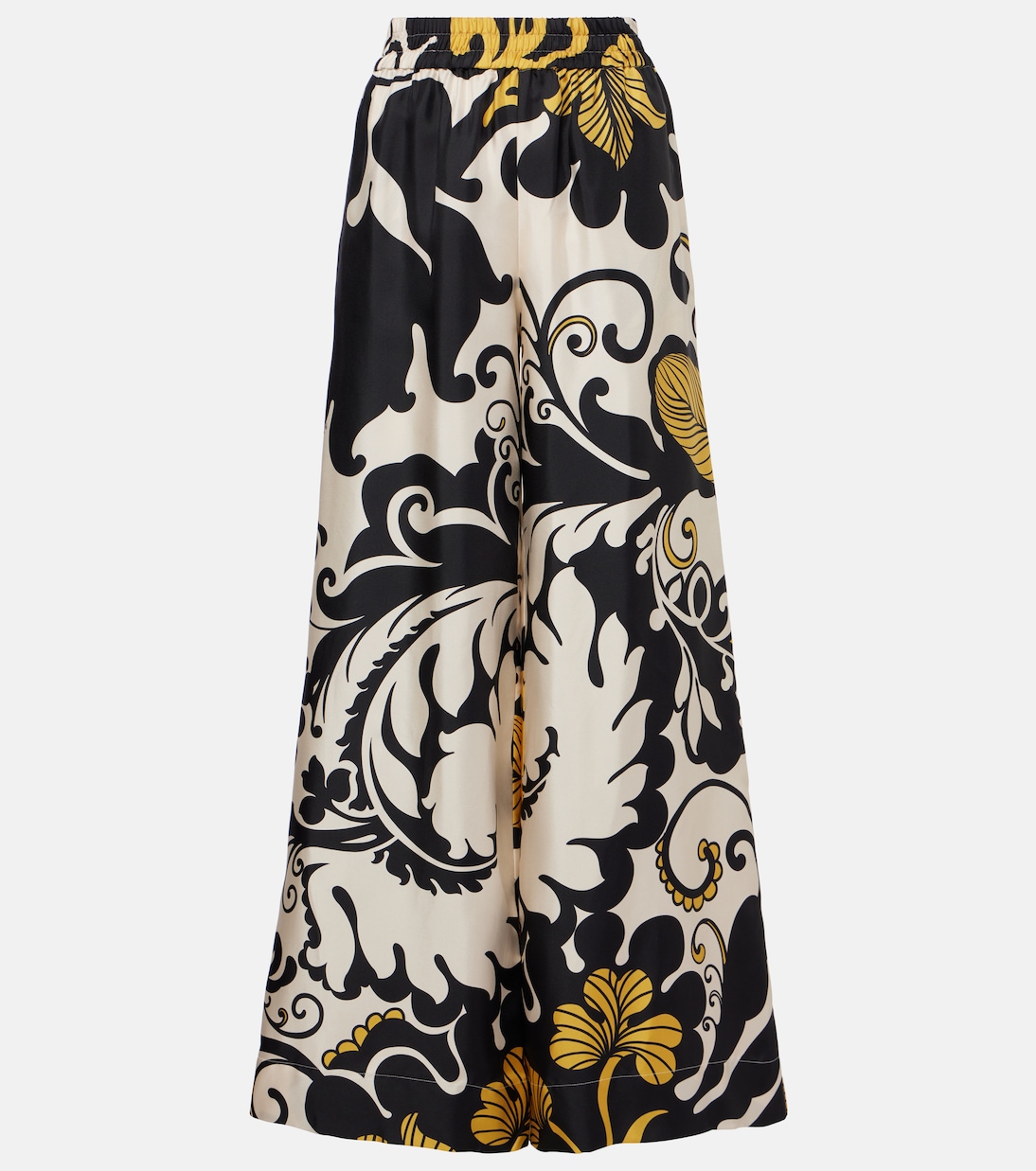 Шелковые брюки-палаццо с принтом La DoubleJ, Marea
Шелковые брюки-палаццо с принтом La DoubleJ, Marea