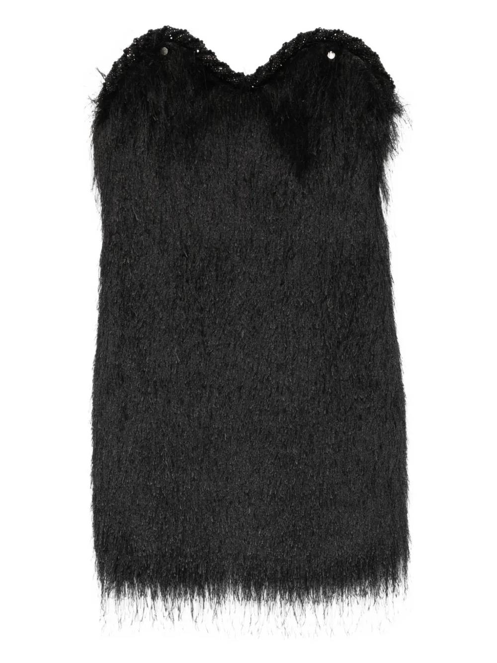 Мини-платье с бахромой Amen, черный
Мини-платье с бахромой Amen, черный