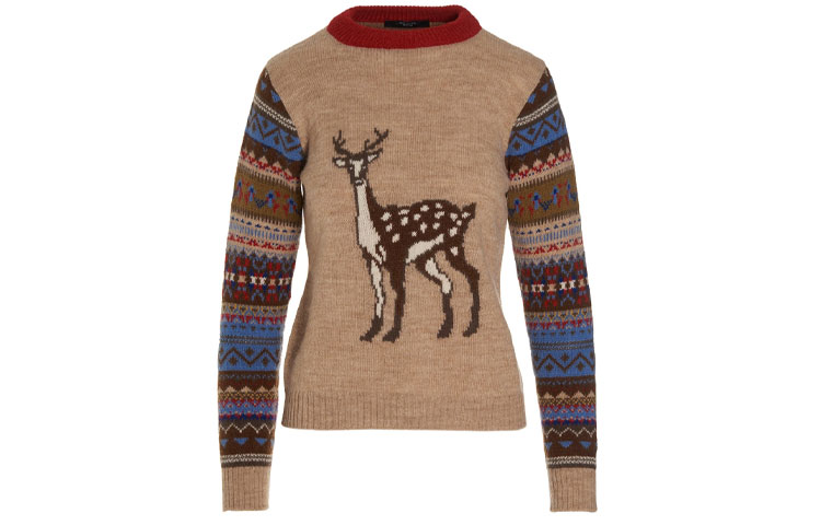 Свитер женский коричневый WEEKEND MaxMara
Свитер женский коричневый WEEKEND MaxMara