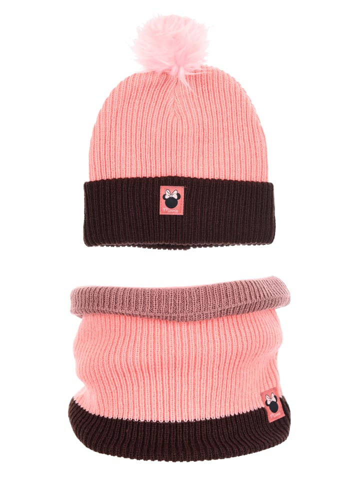 Детский зимний комплект шапка и шарф серо-розовый Disney в розовом цвете Disney Minnie Mouse
Детский зимний комплект шапка и шарф серо-розовый Disney в розовом цвете Disney Minnie Mouse