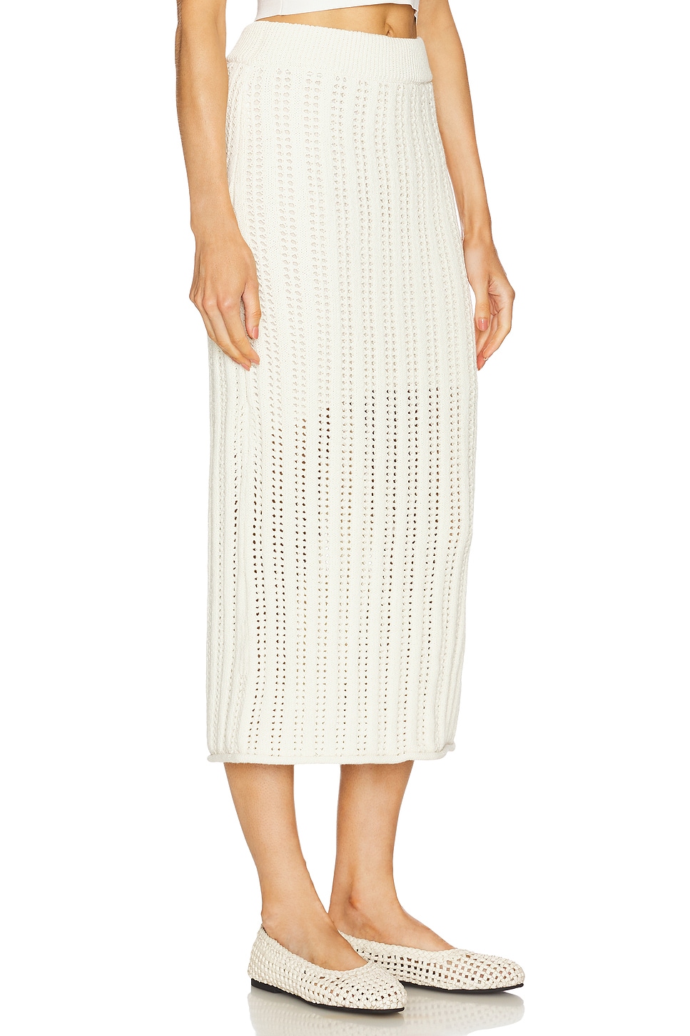 Юбка аврора A.L.C., цвет parchment 
Юбка аврора A.L.C., цвет parchment