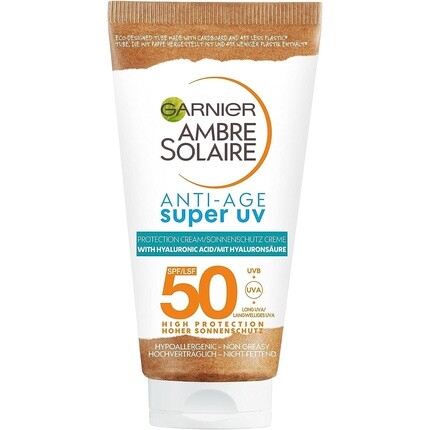 Ambre Solaire Антивозрастной защитный крем для лица Spf50 Super Uv 50 мл, Garnier
Ambre Solaire Антивозрастной защитный крем для лица Spf50 Super Uv 50 мл, Garnier