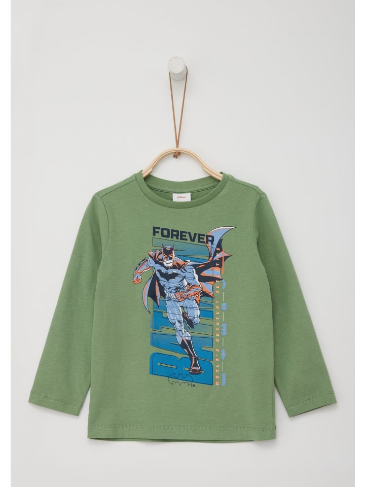 Футболка s.Oliver, оливковый 
Футболка s.Oliver, оливковый