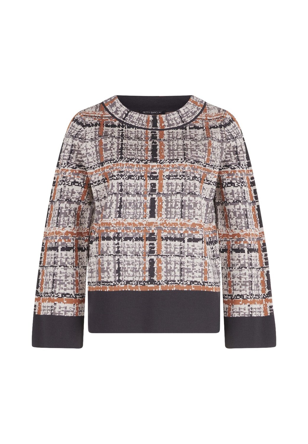 Вязаный свитер с жаккардом BETTY BARCLAY, цвет Grey/brown
Вязаный свитер с жаккардом BETTY BARCLAY, цвет Grey/brown