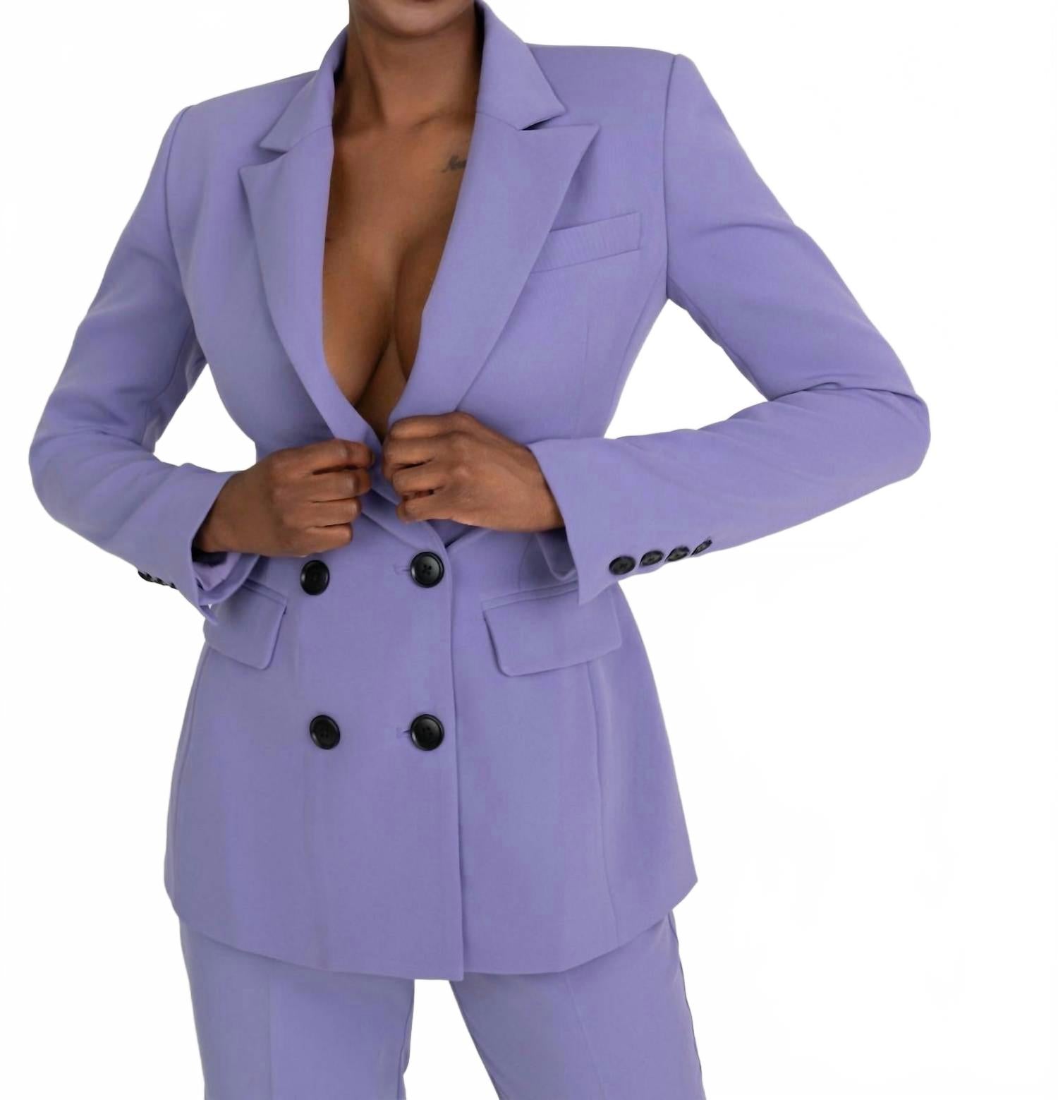 Крис Блейзер в фиолетовом цвете Ciao by CC
Крис Блейзер в фиолетовом цвете Ciao by CC