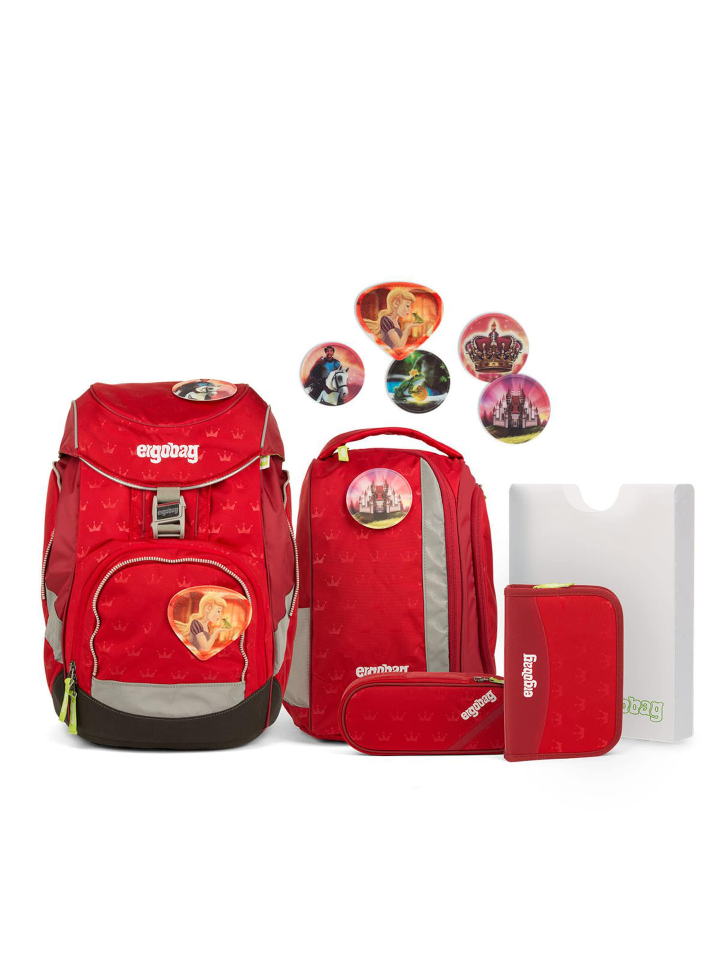 Ergobag Рюкзак 'Pack Schulrucksack Set' в красном цвете
Ergobag Рюкзак 'Pack Schulrucksack Set' в красном цвете