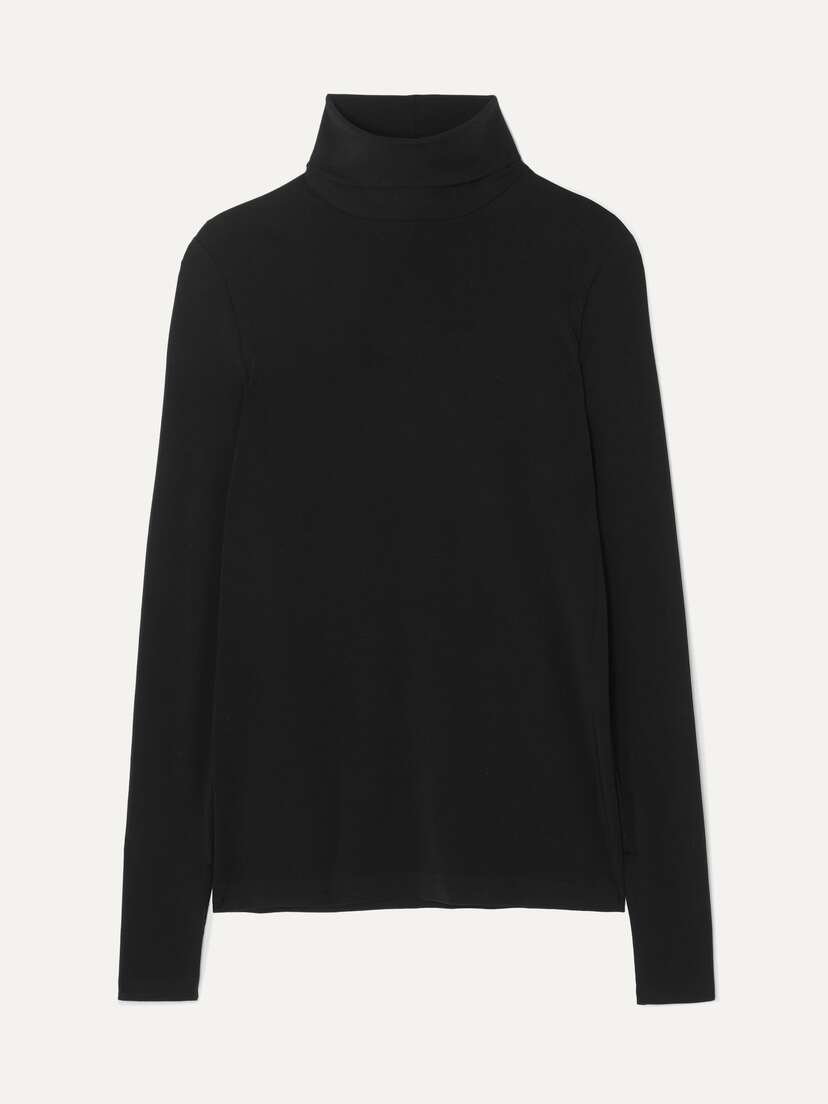 Водолазка из смесового джерси Aurora из модала Wolford, черный
Водолазка из смесового джерси Aurora из модала Wolford, черный