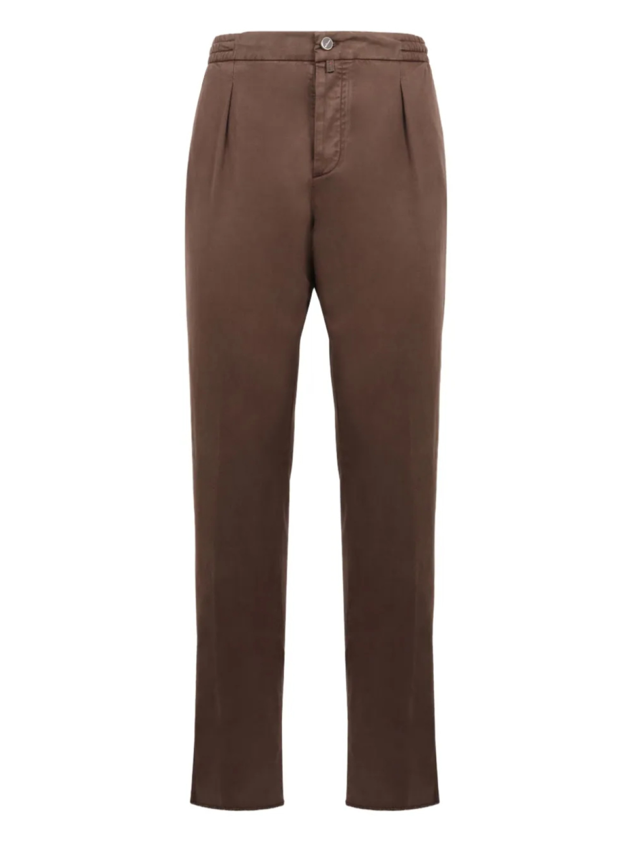 Брюки прямого покроя Kiton, коричневый
Брюки прямого покроя Kiton, коричневый
