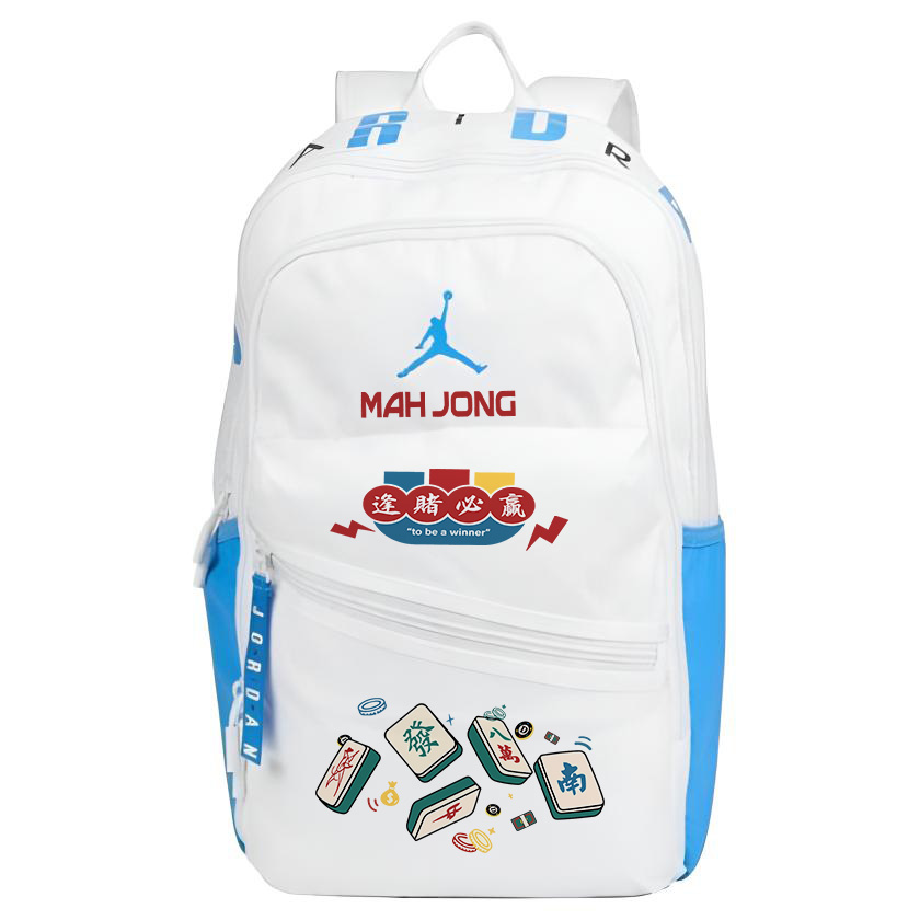 Jordan Полиэстеровый рюкзак с термопереносом сине-белый унисекс, Win Every Bet
Jordan Полиэстеровый рюкзак с термопереносом сине-белый унисекс, Win Every Bet