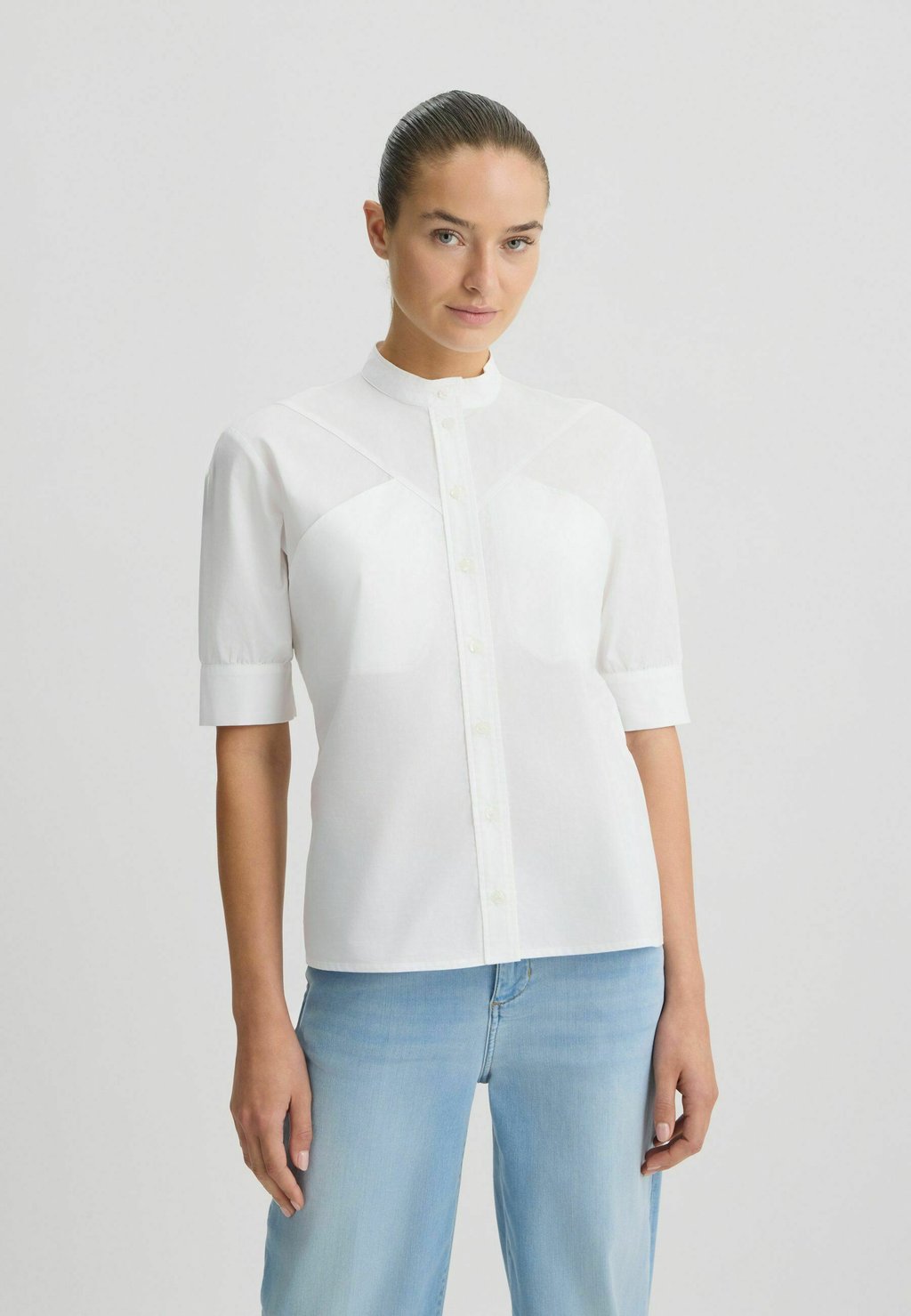 Блузка на пуговицах MANDARIN-COLLAR LIU JO, белый
Блузка на пуговицах MANDARIN-COLLAR LIU JO, белый