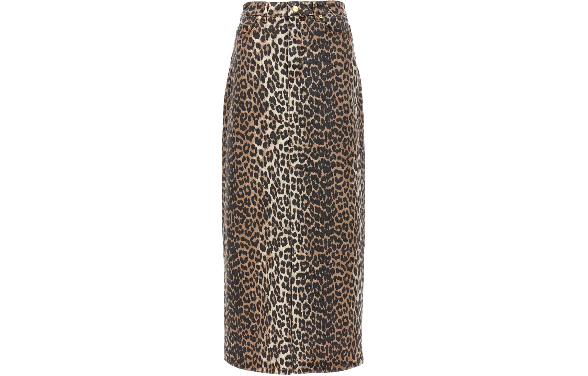 GANNI Леопардовый миди-юбка
GANNI Леопардовый миди-юбка