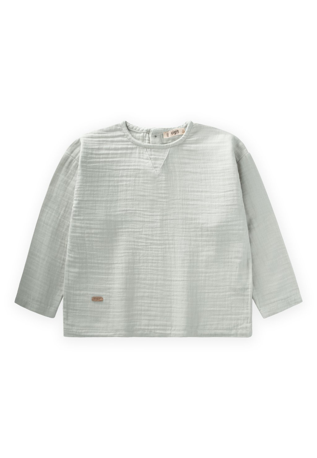 Футболка с длинным рукавом Cigit, светло-зеленый
Футболка с длинным рукавом Cigit, светло-зеленый