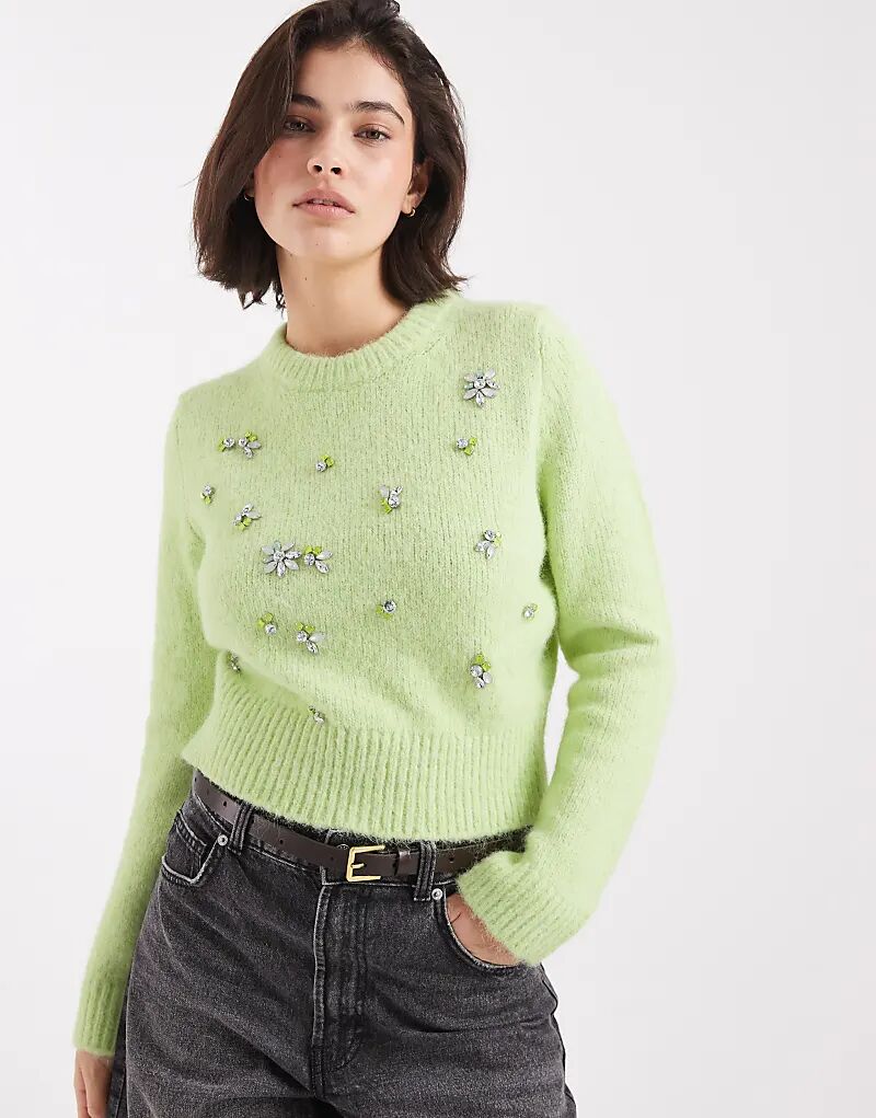 Джемпер ASOS DESIGN аккуратного кроя с цветочным принтом зеленого цвета
Джемпер ASOS DESIGN аккуратного кроя с цветочным принтом зеленого цвета