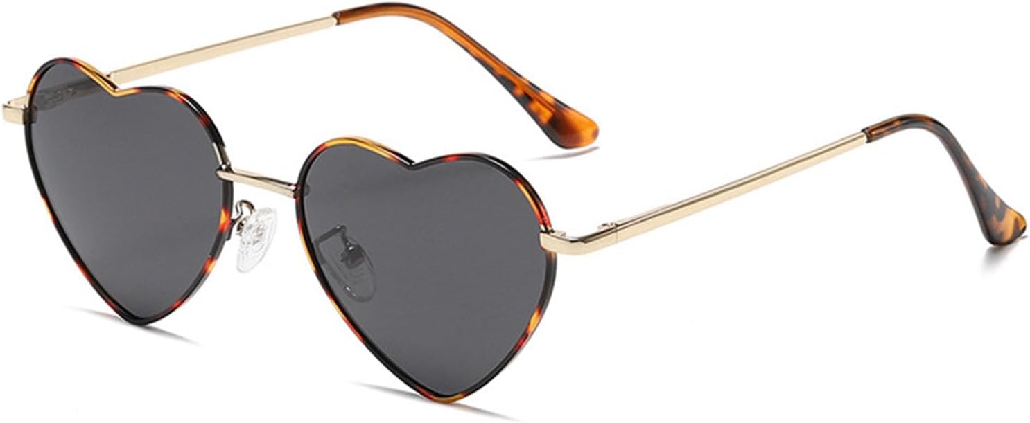 Поляризованные солнцезащитные очки в форме сердца для женщин, модный стиль, металлическая оправа, солнцезащитные очки в форме сердца для дам Kyiduo, C21 Leopard Print -Black
Поляризованные солнцезащитные очки в форме сердца для женщин, модный стиль, металлическая оправа, солнцезащитные очки в форме сердца для дам Kyiduo, C21 Leopard Print -Black