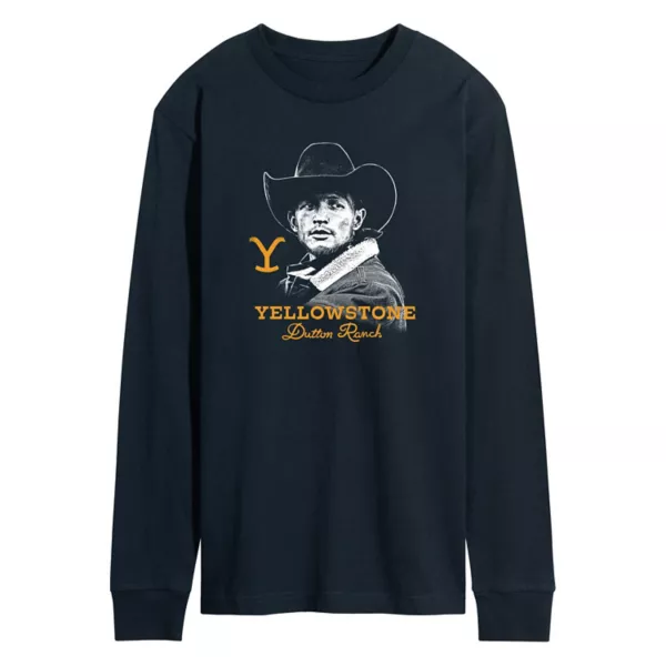 Мужская футболка с длинным рукавом Yellowstone Jimmy с принтом Licensed Character, синий
Мужская футболка с длинным рукавом Yellowstone Jimmy с принтом Licensed Character, синий