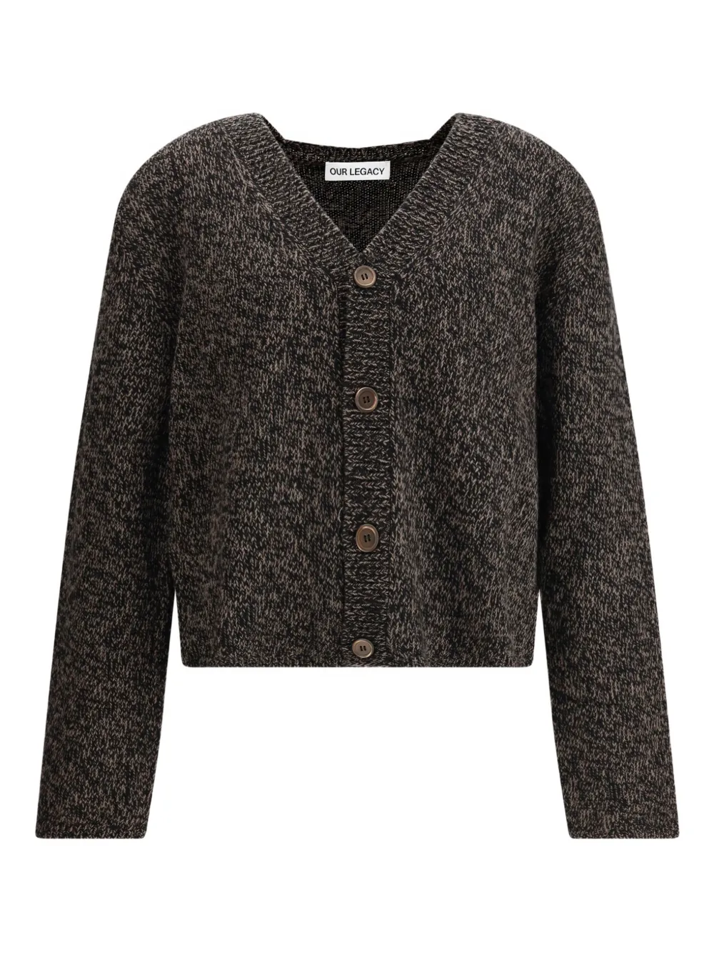 Кардиган на пуговицах с V-образным вырезом Academy OUR LEGACY, коричневый
Кардиган на пуговицах с V-образным вырезом Academy OUR LEGACY, коричневый