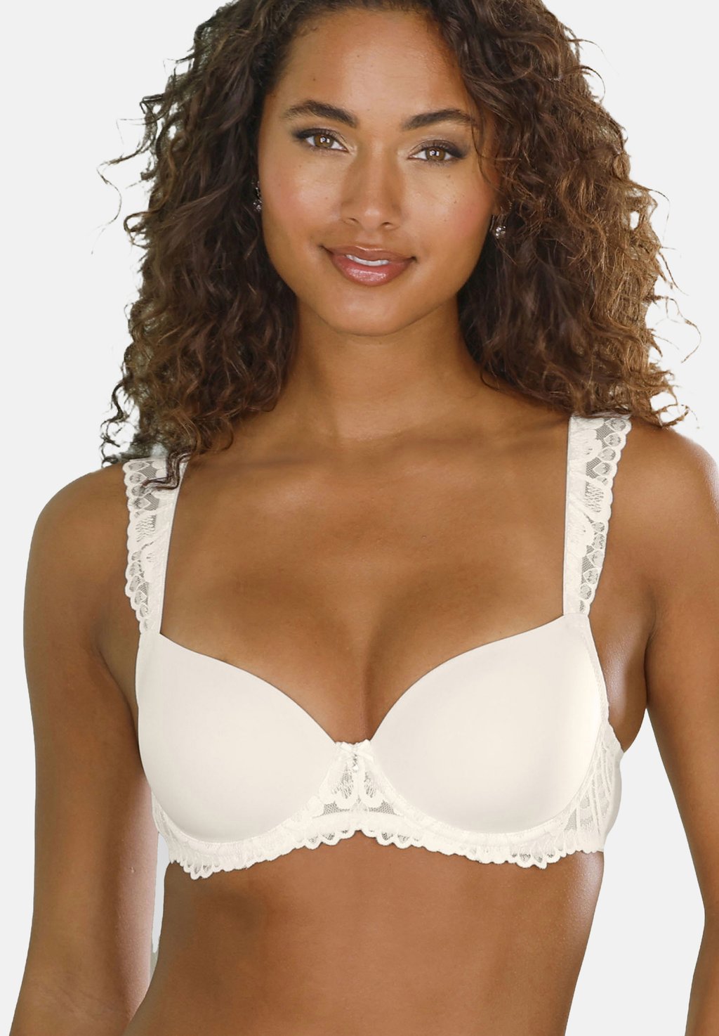 Бюстгальтер на косточках LASCANA, бежевый
Бюстгальтер на косточках LASCANA, бежевый