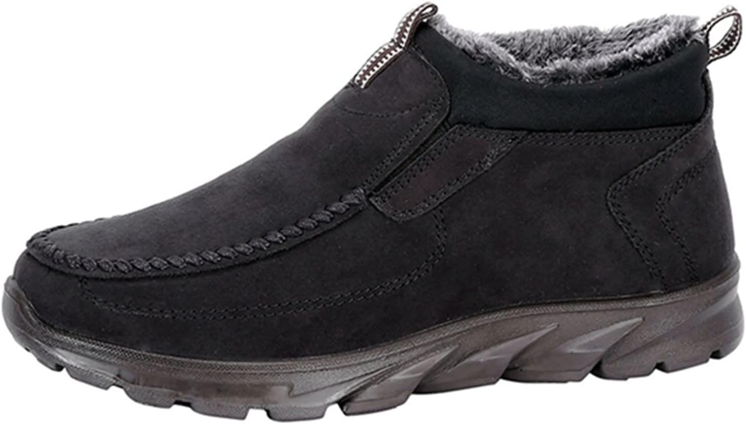 Мужские зимние ботинки однотонные, с плоской подошвой, удобные, с круглым носком, на липучке, ботильоны до щиколотки, с меховой подкладкой, кроссовки для улицы и прогулок Shije, Black
Мужские зимние ботинки однотонные, с плоской подошвой, удобные, с круглым носком, на липучке, ботильоны до щиколотки, с меховой подкладкой, кроссовки для улицы и прогулок Shije, Black