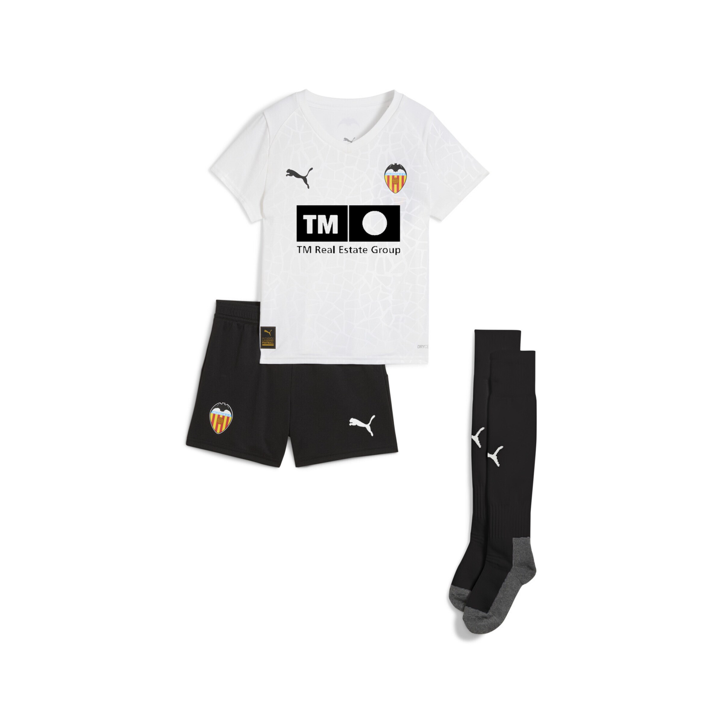 PUMA Тренировочный костюм 'Valencia CF 25/26 Heimtrikot' в черном и белом цветах
PUMA Тренировочный костюм 'Valencia CF 25/26 Heimtrikot' в черном и белом цветах