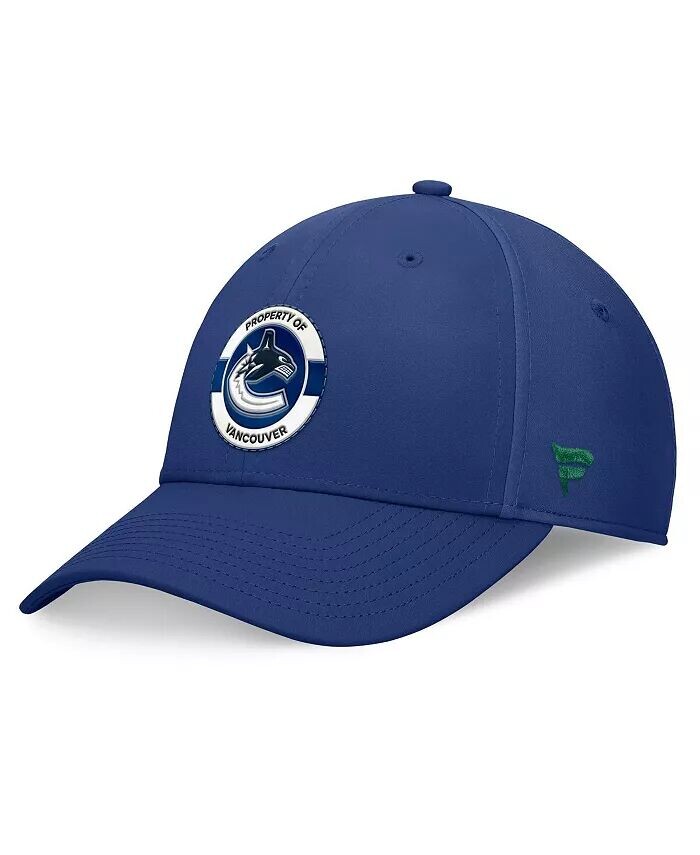 Мужская синяя гибкая кепка Vancouver Canucks Authentic Pro Training Camp Fanatics, синий 
Мужская синяя гибкая кепка Vancouver Canucks Authentic Pro Training Camp Fanatics, синий